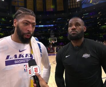 LeBron James and Anthony Davis look ahead to Lakers’ WCF matchup vs. Nuggets | NBA on ESPN