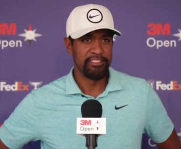 Tony Finau Saturday Flash Interview 2023 3M Open