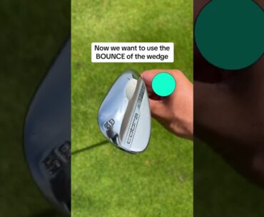 How to INSTANTLY Improve your short game - BOUNCE TEE HACK