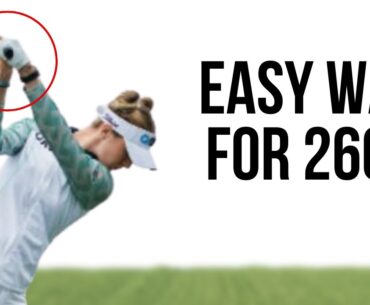 Get Effortless Distance with Way Less Effort
