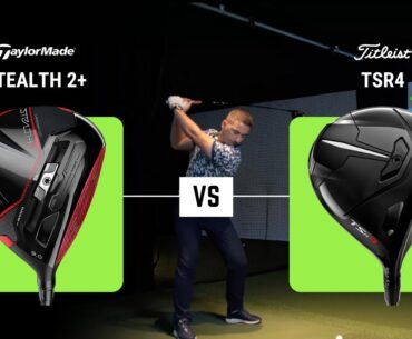TAYLORMADE STEALTH 2+ vs TITLEIST TSr4 // Ian Driver Testing
