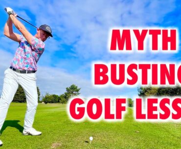 We have the golf swing so wrong - MYTH busting Lesson