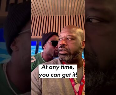 🦅 Kevin Hart’s warning to Shaq before the Super Bowl 🏈 | #shorts | New York Post Sports