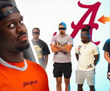 6 D1 Football Players vs 1 FAKE!