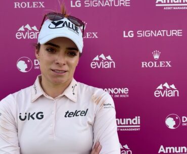 Gaby Lopez · Round 2 · Interview · 2023 Amundi Evian Championship · LPGA