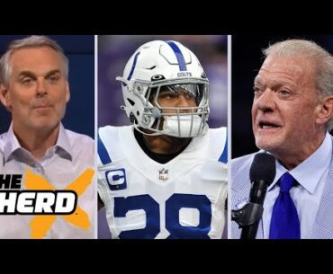 THE HERD | Colin LATEST Jim Irsay clears up RB comments and opens up about Colts future with Taylor