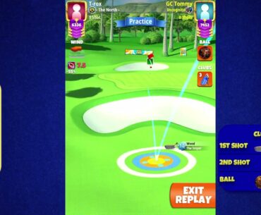 Master, QR Hole 4 - Par 3, HIO - Santa Ventura 9-hole cup, *Golf Clash Guide*