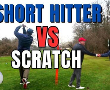 I take on my favorite SCRATCH GOLFER in a 9 HOLE MATCH!