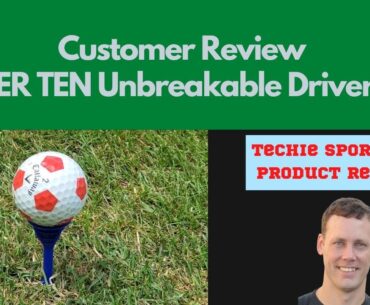 FINGER TEN Unbreakable Driver Tees - Customer Review | Unbreakable Fun on the Golf Course!