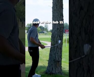 Is a broken club worth a birdie? 🤔