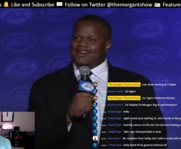 🐯LIVE: Clemson Fans. Clemson Football. The Morgan Thomas Show. 161