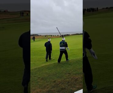 Padraig Harrington nearly holes out for Seniors Open Win... #golfequipment #golf