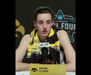 Caitlin Clark on Angel Reese’s celebrations #shorts