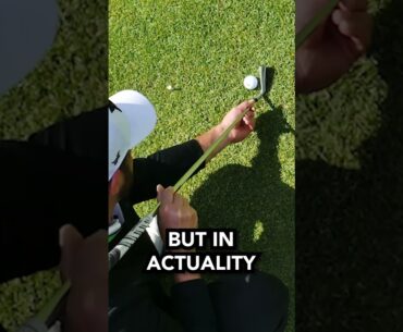 Stop Lining Up Your Golf Club Incorrectly! #golf #simplegolf