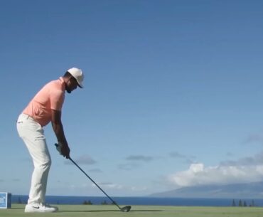 숏백스윙 장타자 "토니 피나우" 파워풀스윙모션 & 스시퀀스, Tony Finau Powerful Swing Moton & Slow Motion 2023