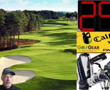 DRAW TONIGHT FOR A A WHOLE LOT OF GOLF PRIZES