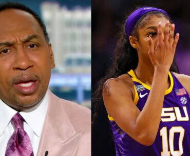 Stephen A Smith Responds to Outrage Over Angle Reese Taunting Caitlin Clark! First Take NCAA ESPN