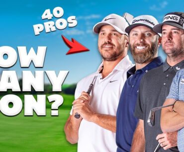 Can Golf Tour Pros hit the green with My 1 IRON?
