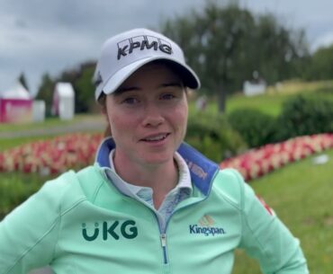 Leona Maguire · Round 3 · Interview · 2023 Amundi Evian Championship · LPGA