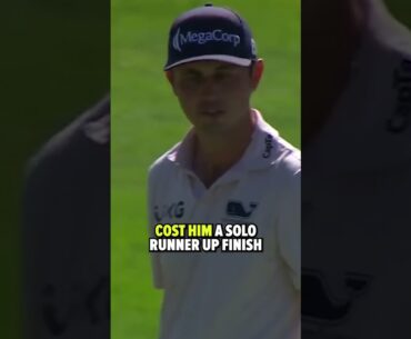 J.T. Poston’s triple bogey cost him a pretty penny
