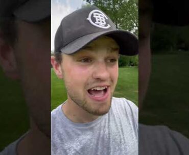 SELF CORRECTING GOLF BALL #golf #golfball #shorts