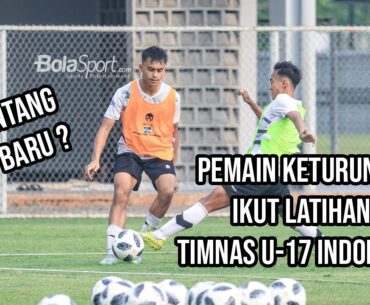 Momen Pemain Keturunan Turki Aaron Suitela Berlatih di Timnas Indonesia Jelang Piala Dunia U-17 2023