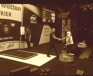 2023 European Darts Matchplay Wade v van Veen