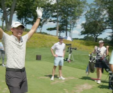 Collin Morikawa HOLE IN ONE!