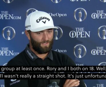 'I had a boom up my arse' Rahm not happy with cameras following Rory.