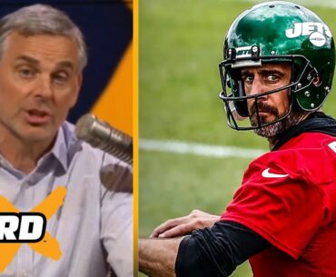 THE HERD | Colin Cowherd "praises" Aaron Rodgers for taking a $35 million pay cut with the Jets