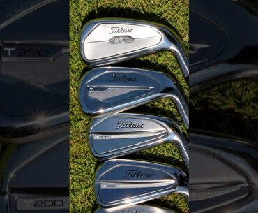 First Look at the Titleist T-Series Irons
