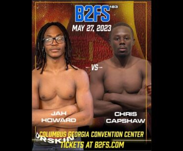 B2 Fighting Series 183 | Jan Howard vs Chris Capshaw 135 Ammy