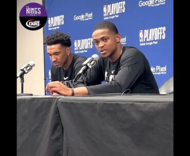 De'Aaron Fox on guarding Steph Did you all see that clip with JR Smith talking about Delly guarding