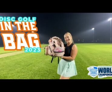 What's in my disc golf bag for AM Worlds 2023