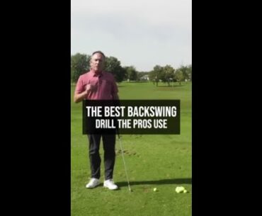 The BEST Backswing Drill the PROS Use!