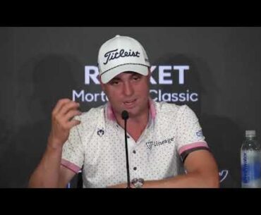 Justin Thomas · Press Conference · 2023 Rocket Mortgage Classic · PGA Tour