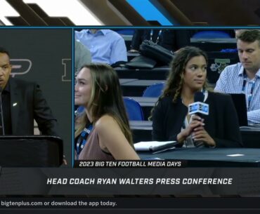 FB | Ryan Walters Big Ten Media Day