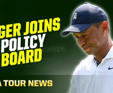 PGA Tour Players Demand Tiger Woods Be Added to PGA Tour Policy Board | The First Cut Podcast