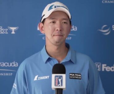 S Y Noh · Round 1 · Korean Interview · 2023 Barracuda Championship · PGA Tour