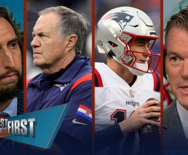 Mac Jones-Bailey Zappe QB competition, Bill Belichick on the hot seat? | NFL | FIRST THINGS FIRST