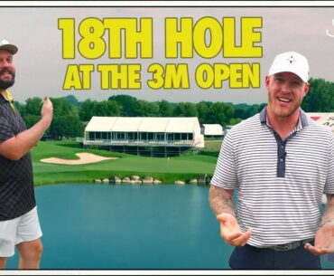 The 18th Hole at the 3M Open