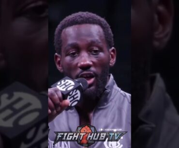 Terence Crawford CLOWNS Keith Thurman; RESPONDS to call out!