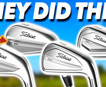 NEW Titleist T Series Irons - What have they done?