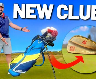 FIRST ROUND with my NEW CLUBS!!!