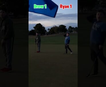 Insane night golf challenge with glow in the dark balls ⛳️