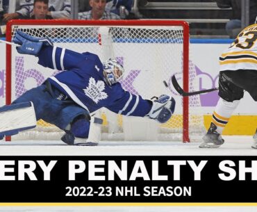 Every Penalty Shot | 2022-23 NHL Season
