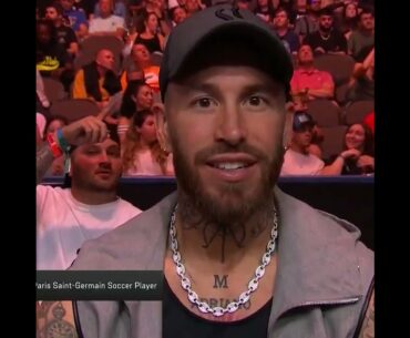 ¡Ferran Torres y Sergio Ramos con el apoyo a Ilia EL MATADOR Topuria! 🇪🇸 #shorts | ESPN Deportes