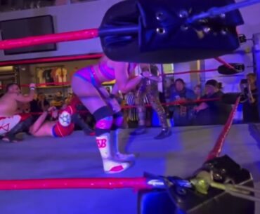 Brittnie Brooks Eliminates Moxxi Strokes From 2023 AWF Wildcard Rumble