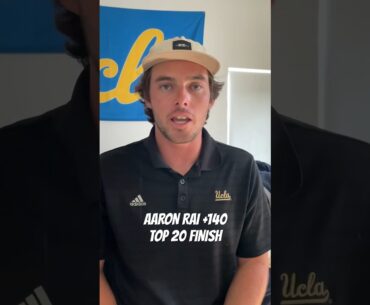 AARON RAI IS YOUR GUY. #pga #betting #gamble #degenerate #aaronrai