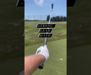 Butterfly golf grip for better club face control #golf #golfswing #grip